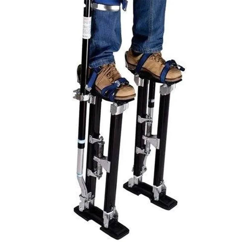 Plastering Ladder Adjustable Aluminum Stilts 15-23 24-40 18-30 Inch Drywall Stage Props