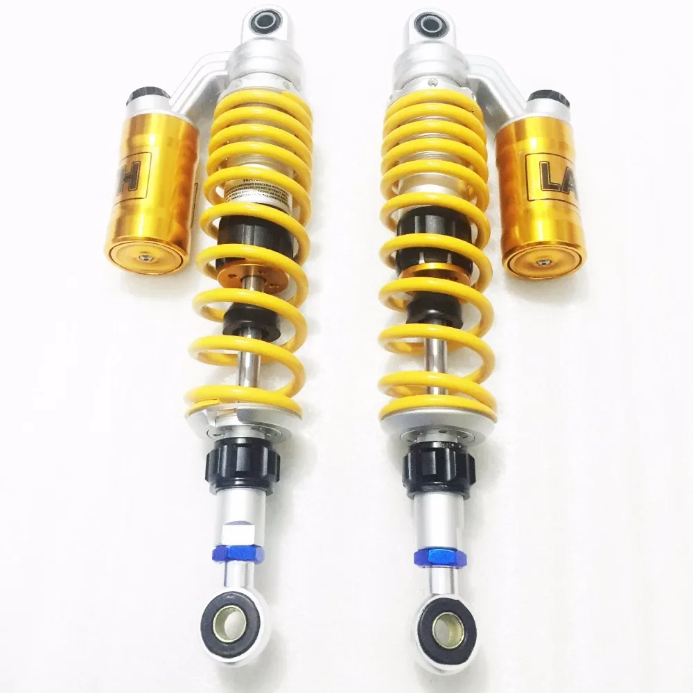 one pair 320mm 330mm 340m 350mm 360mm Motorcycle Shock Absorber Suspension for HONDA Yamaha SUZUKI Kawasaki Aprilia Benelli KTM