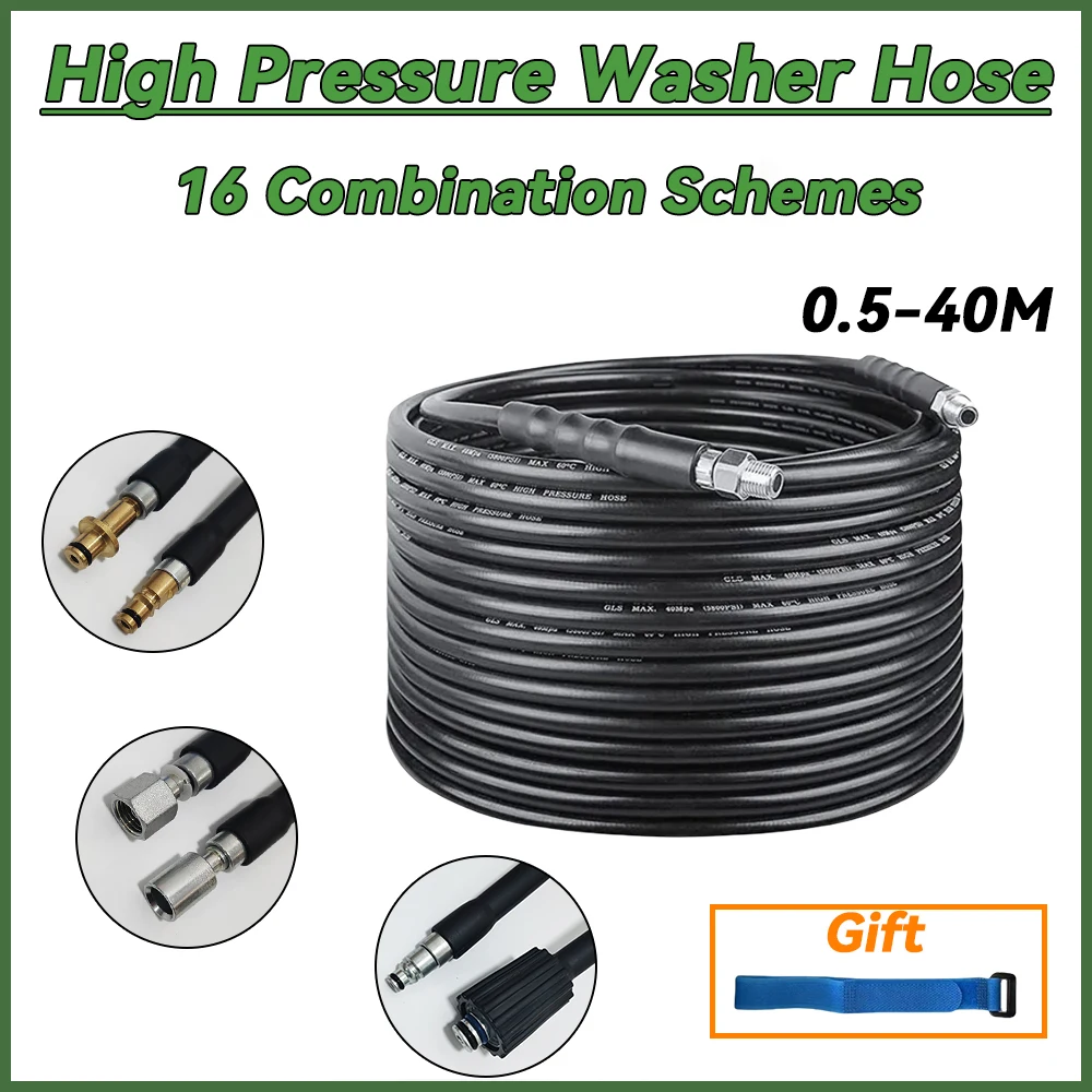 

High Pressure Water Cleaning Hose For Black&Decker/Michelin/Makita/ Karcher/Daewoo/Bort/Huskyand/Lavor/ Vax and Extension Hose