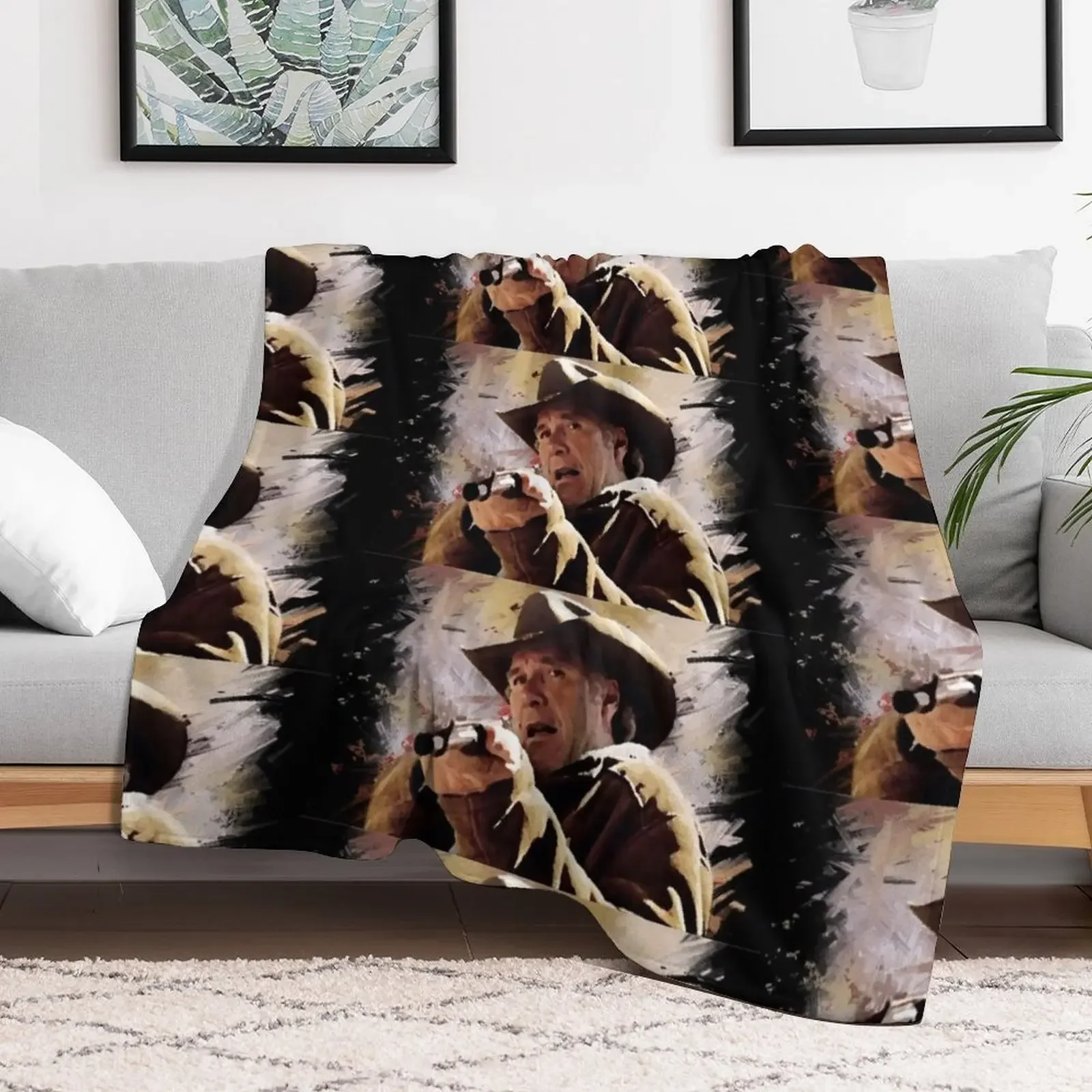 Sheriff Walt Longmire Throw Blanket Beach Fashion Sofas Sofa Quilt Cute Blankets