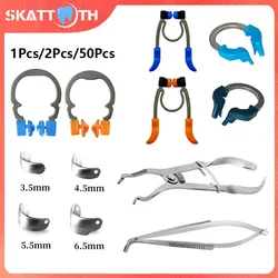 Bandas Matrix Dental Sectional Contorno Matrice Clip Ring, Níquel Titânio, Cunhas do anel de fixação, Pinça Alicate, Ferramentas Dentista