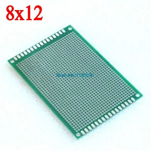 5pcs/lot 8X12 cm double-Side Copper prototype pcb 8*12 cm Universal Board