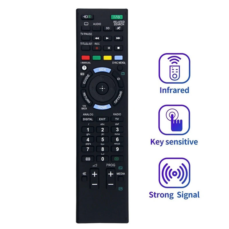 RM-ED052 Reemplazo remoto para Sony TV RM-ED050 RM-ED053 RM-ED060 KDL-55W905A KDL42W809A KDL-47W805A KDL-42W808A KDL42W807A