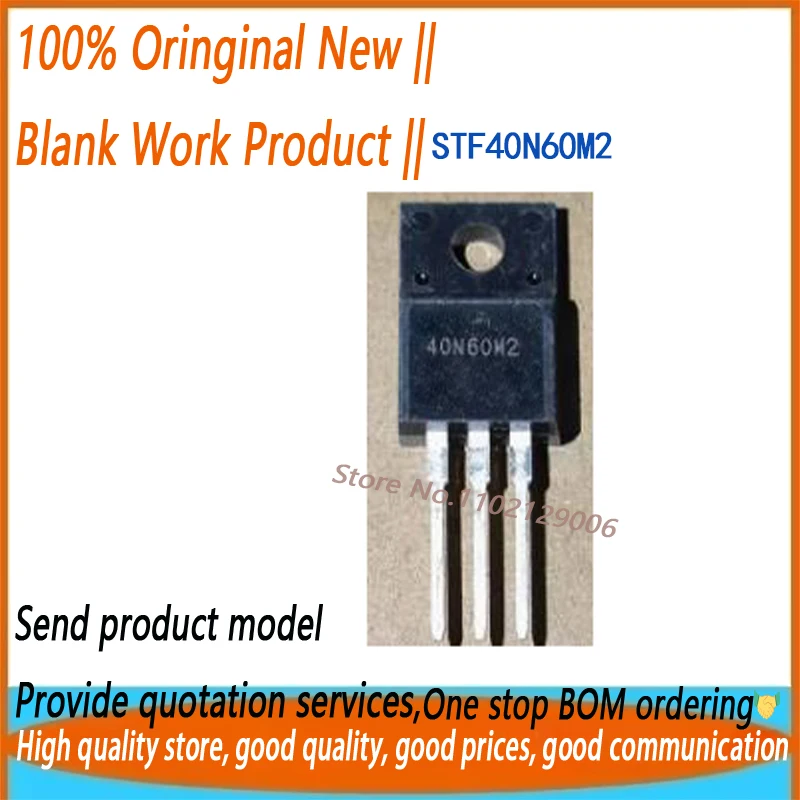 

10 шт./лот STF40N60M2 40N60M2 TO220F N-CH 600 В 34A TO-220F