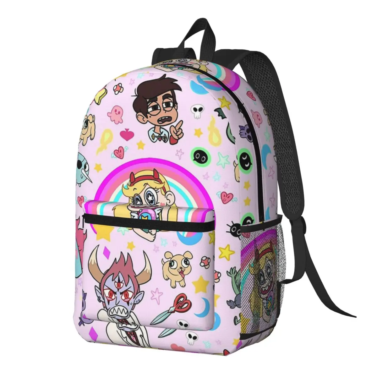 Star VS The Forces Of Evil Backpack Daypack Large Capacity Children BookBag School Bag Shoulder Bags for Men Women