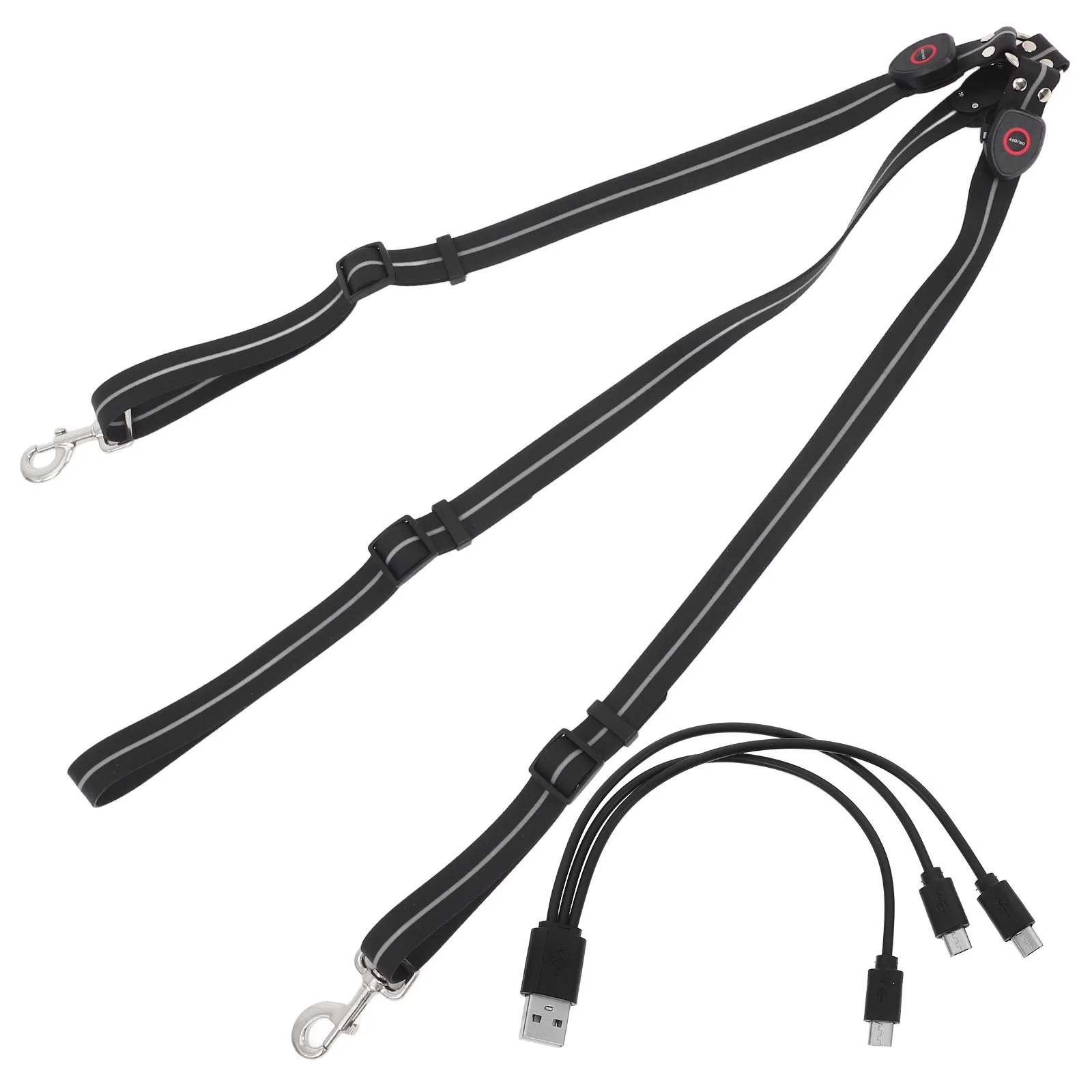 Leuchtendes Pferdebrustpanzer, leuchtender LED-Gurt für das Training, Reiten, Pferde-Zubehör, hohe Sichtbarkeit, wasserdicht