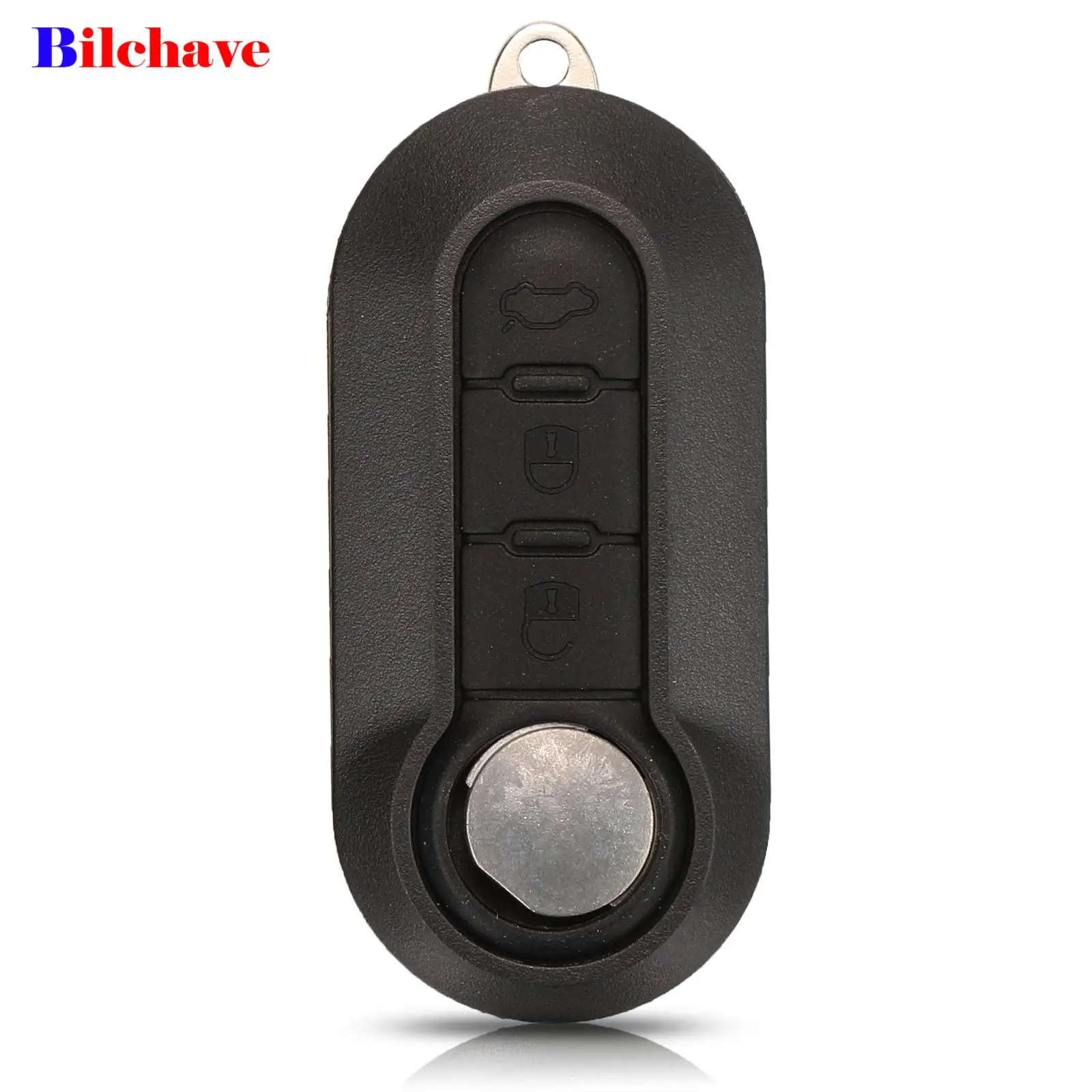 jingyuqin 2/3BTN Do Fiat 500 Panda Punto Bravo Doblo Peugeot Boxer Citroen Przekaźnik Fiat Ducato Lancia Musa Flip Remote Key Shell