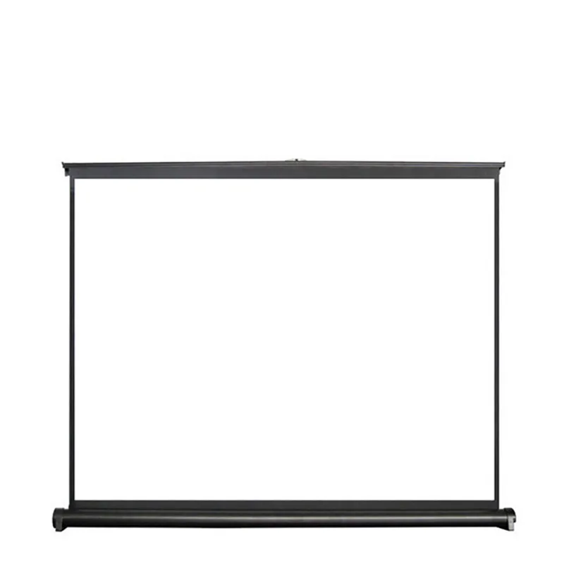 

Белая пластиковая портативная складная скатерть-экран для проектора высокой четкости, 40 и 50 дюймов, для домашнего использования