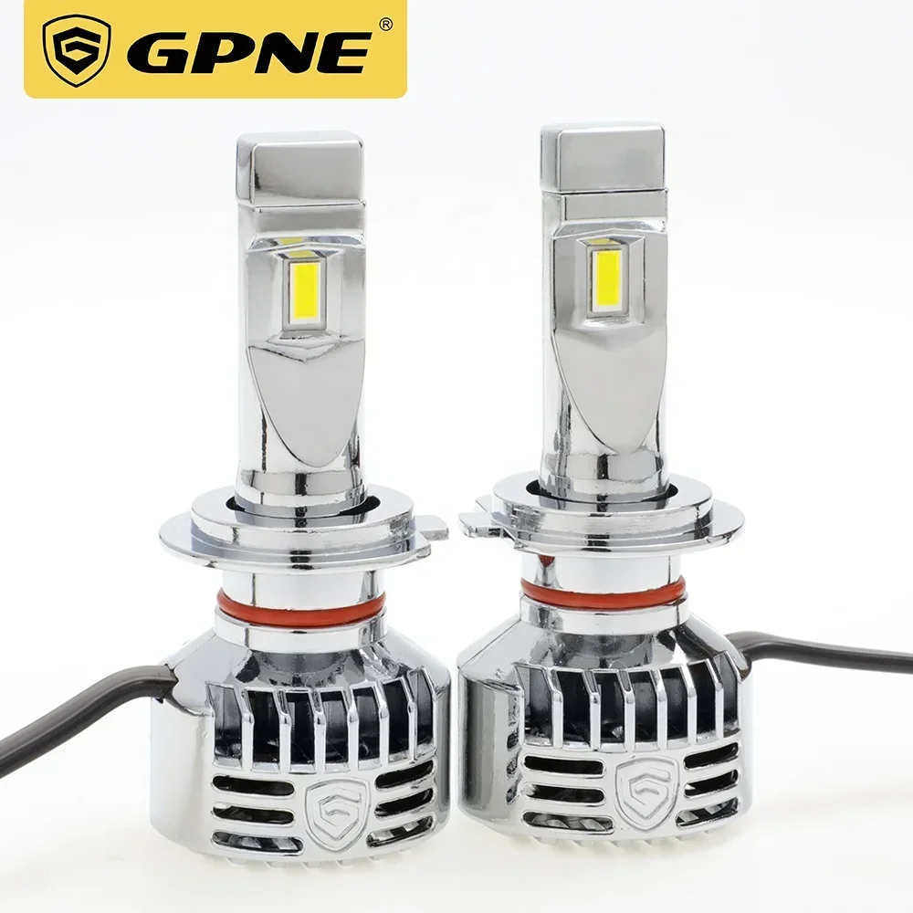 Super Bright GPNE R4 12000 Lumen 55w Auto Small Mini H7 H4 Led  Auto System 9005 9006 H11 H7 H4 LED  Headlight