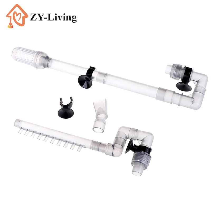 1Pc Water Inflow Outflow Tube Pipe Fish Tank Aquarium Filter External Canister Parts Inlet Outlet Accessories HW-602B/HW-603B