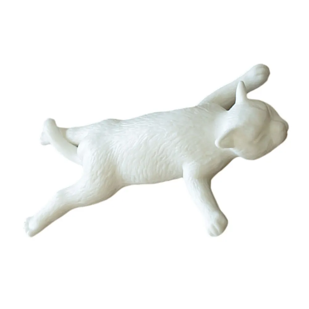 

1Pcs Ceramic Animal Decoration Creative Cat Desktop White Functional Decorative Home Office Ornament Ceramic Cat