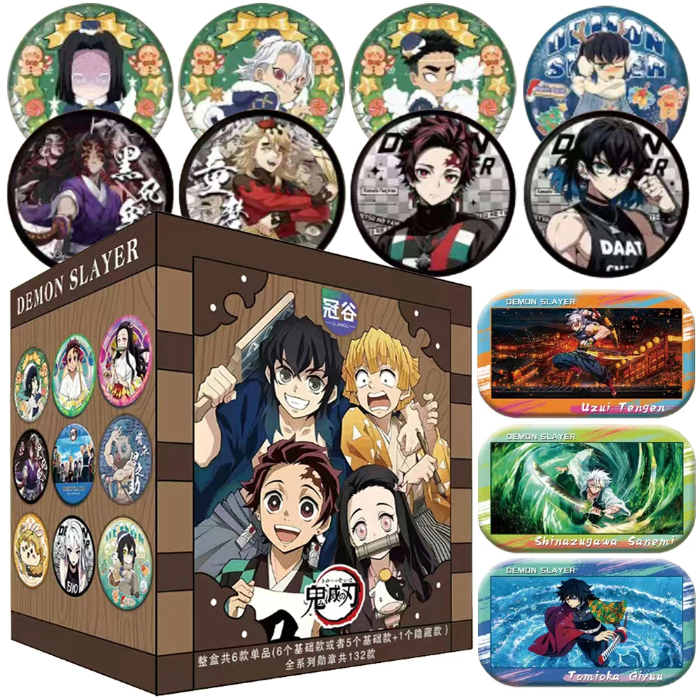 

Детская коллекция значков «Убийца демонов», игрушки, милый женский персонаж, преувеличение Shinobu Kamado Nezuko, брошь ограниченного выпуска, забавный подарок