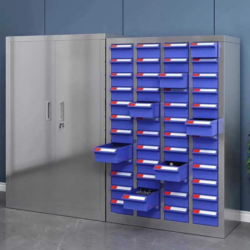 

Floor-mounted Parts Cabinet Drawer Tools Equipment Screws Materials Multi-functional Metal Furniture Gereedschapskast MH40GJG