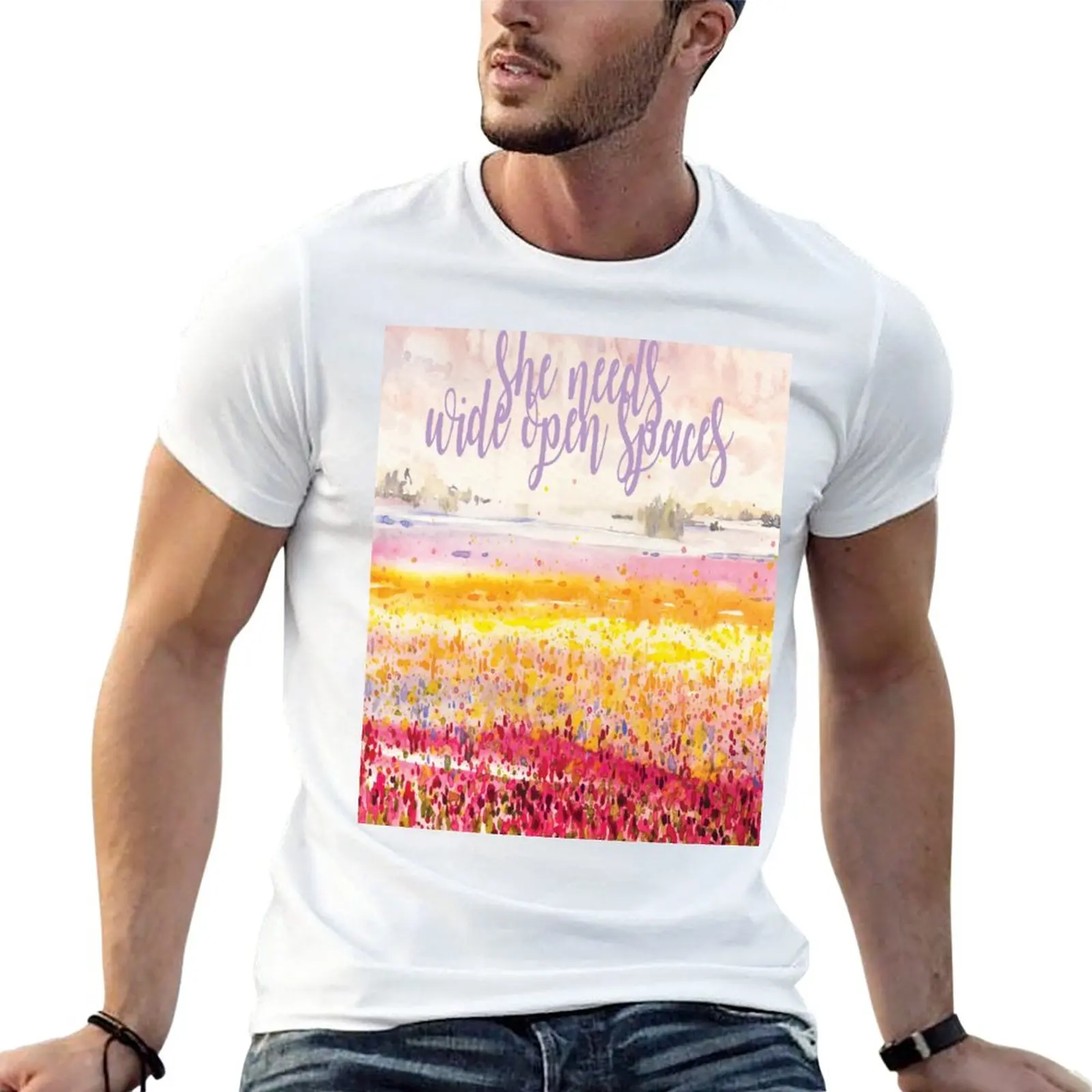 

New Wide Open Spaces - The Chicks T-Shirt t shirt man new edition t shirt plain t shirts men