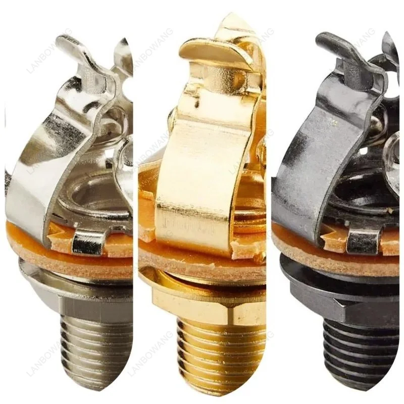 American Guitar Bass Jack Multi Point Connection Fastening Non Shaking Output Jack Stable Electric Instrument Parts