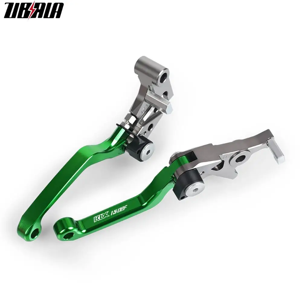 

For Kawasaki KLX150BF KLX 150BF 2016 2017 Motorcoss Dirt Bike Pivot Foldable Brake Clutch Levers With LOGO