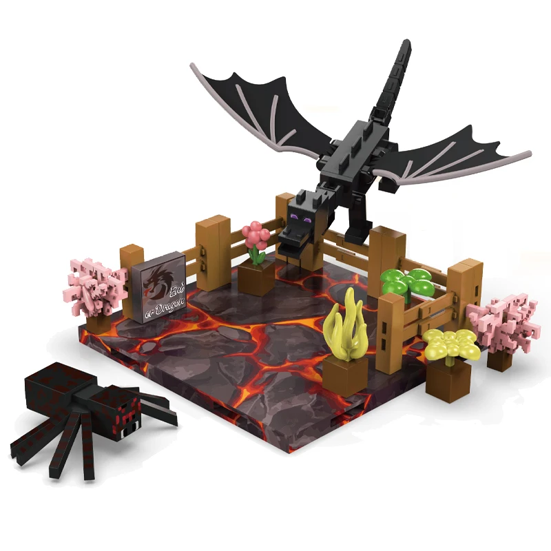 STEM Toys Mine World Magnet Cube Building Sets Magnetic DIY Building Blocks Christmas Creative Gifts for Kids Children Ornament