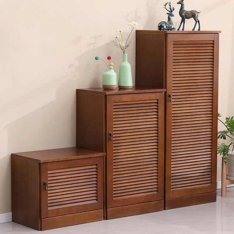 

Beutiful Wood Shoe Cabinet Stool Waterproof Large Wooden Storage Shoe Rack Luxury Display Modern Szafka Na Buty Home Furniture