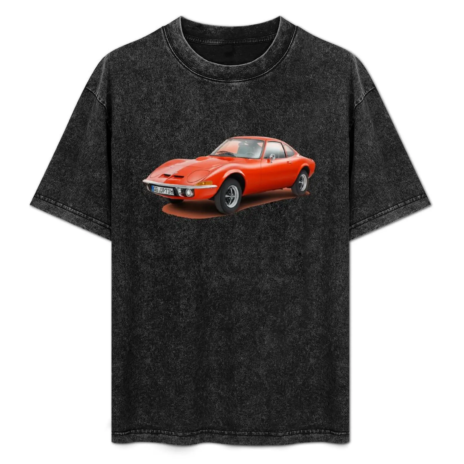 

OPEL GT T-Shirt cotton man t-shirts funny meme t-shirts plain plain white t shirts men