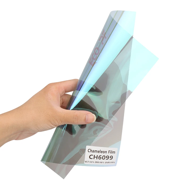 

Solar Anti-UV Window Film Easy Install Anti Scratch Self -Adhesive 99% Ultraviolet High Insulation Chameleon Film