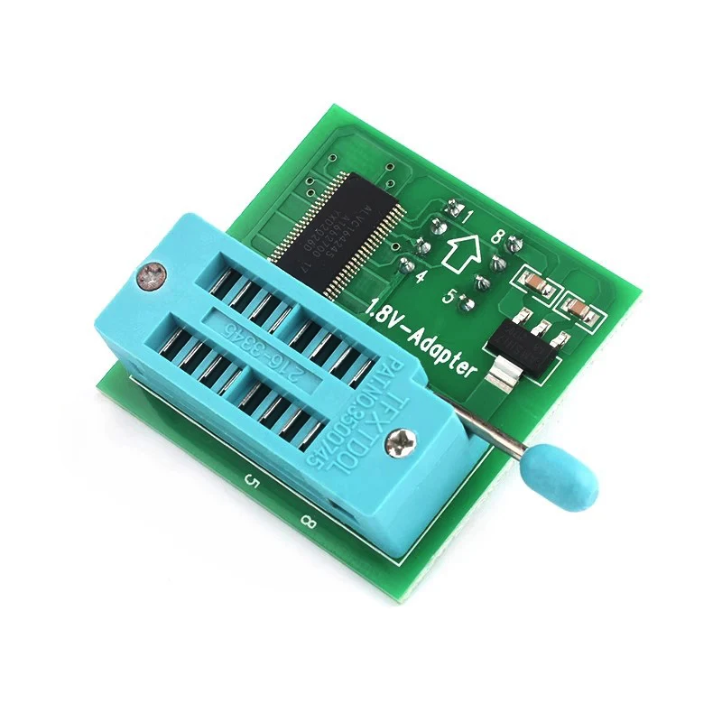 Liludin 1.8V SPI Flash Adapter SOP8 DIP8 W25 MX25 For TL866 CH341 EZP2010 Programmer