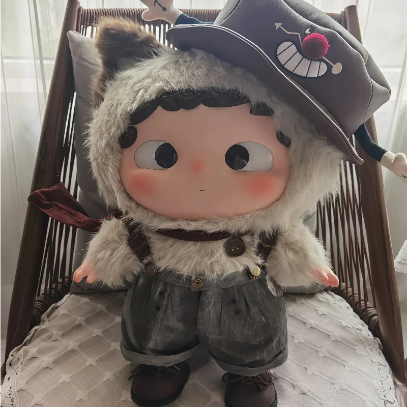 

Мягкая игрушка Heyone Black Play Ozai Heart Catcher: милый трендовый плюшевый кукольный сувенир, имитирующий резину, декоративный элемент, подарок на праздник