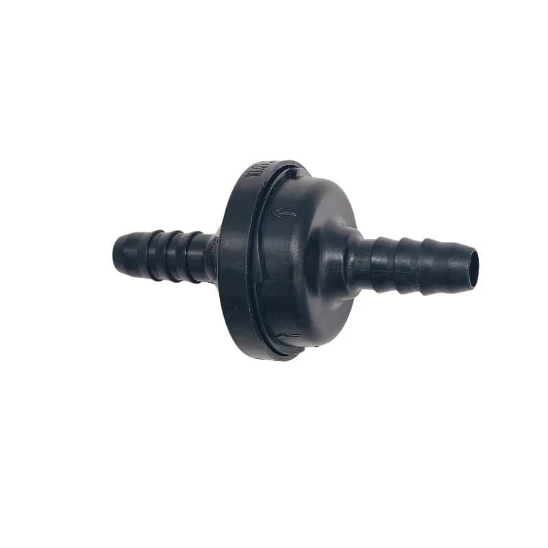 ID6 auto fastner black color plastic one-way valve non-return valve one way valve air pump vacuum check valve for car 2pcs a lot