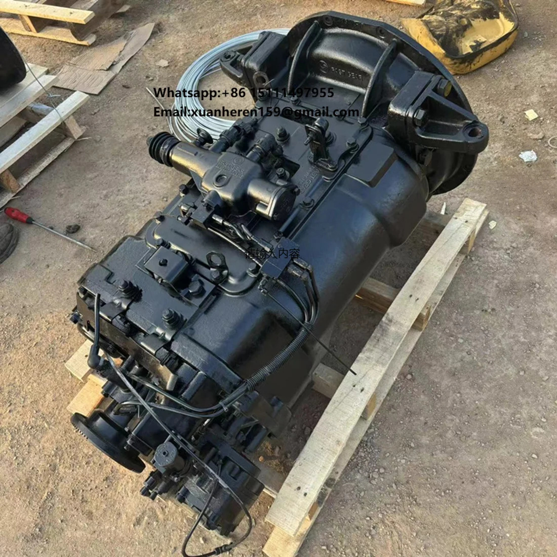 In Stock Truck Parts Fast Transmission Gearbox 6ds130t For Sinotruk Howo Good Condition