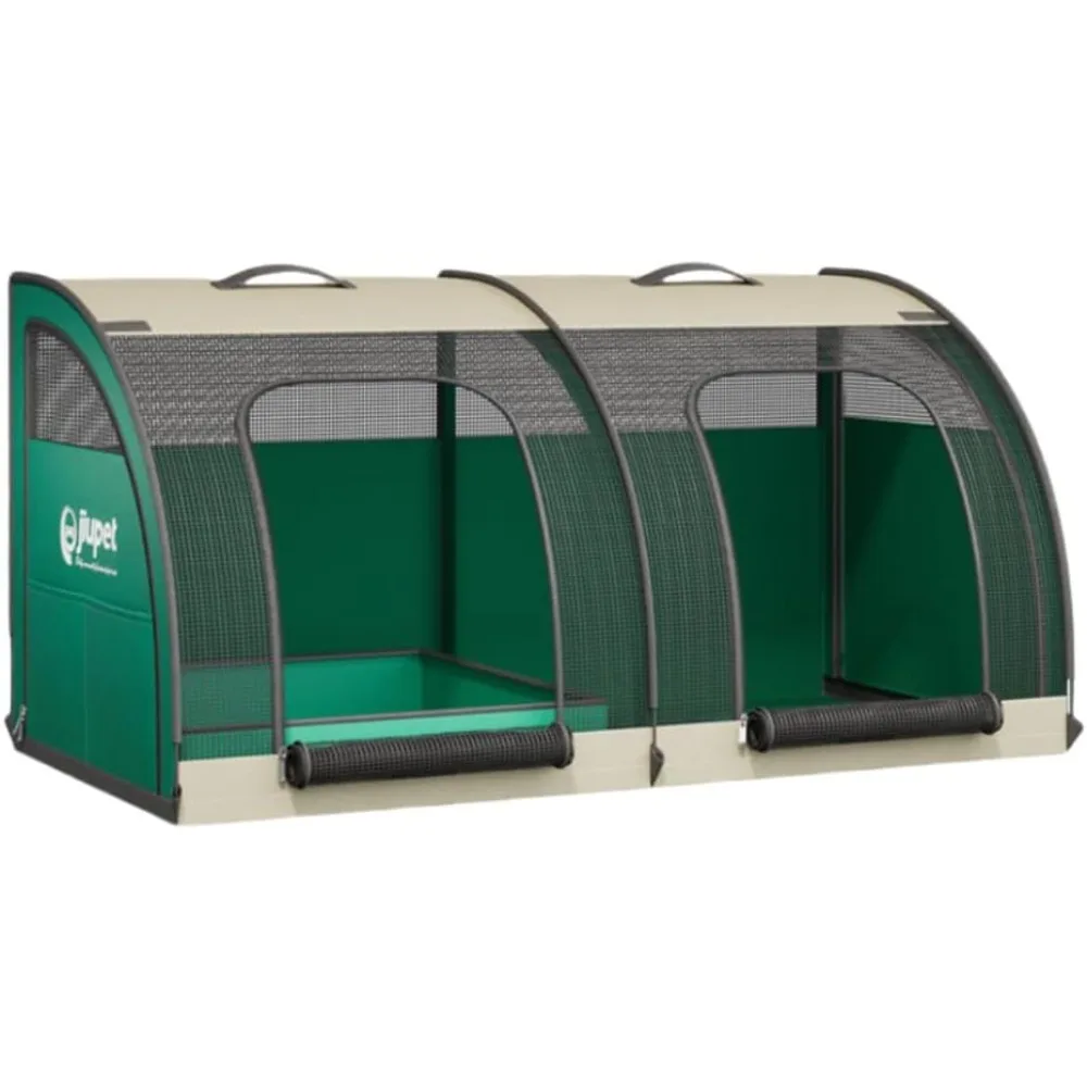 【セール中】ポータブルペットキャリア 猫用 折りたたみ式 車載ペットハウス トイレボックス ペットカーケネル ゴールデンレトリバー用 セーフティシート