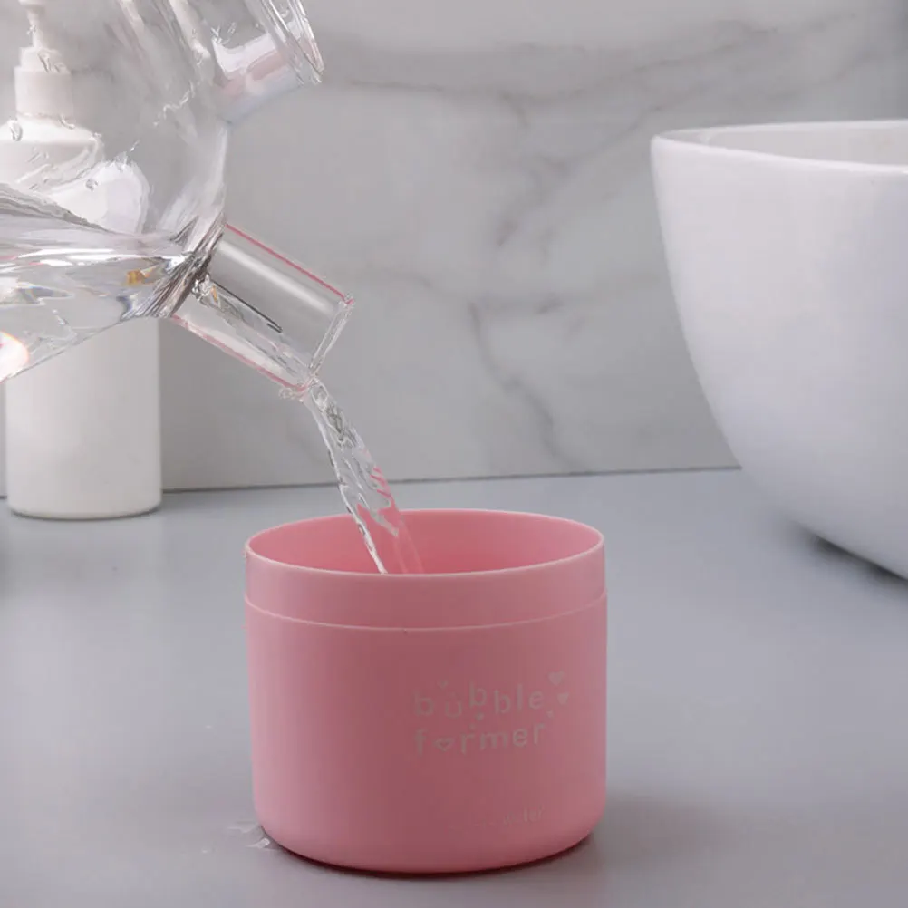 

2Pcs Foaming Makers Compact Durable Foaming Bottles for Shower Facial Cleansing Gel Facial Bubbling Tools