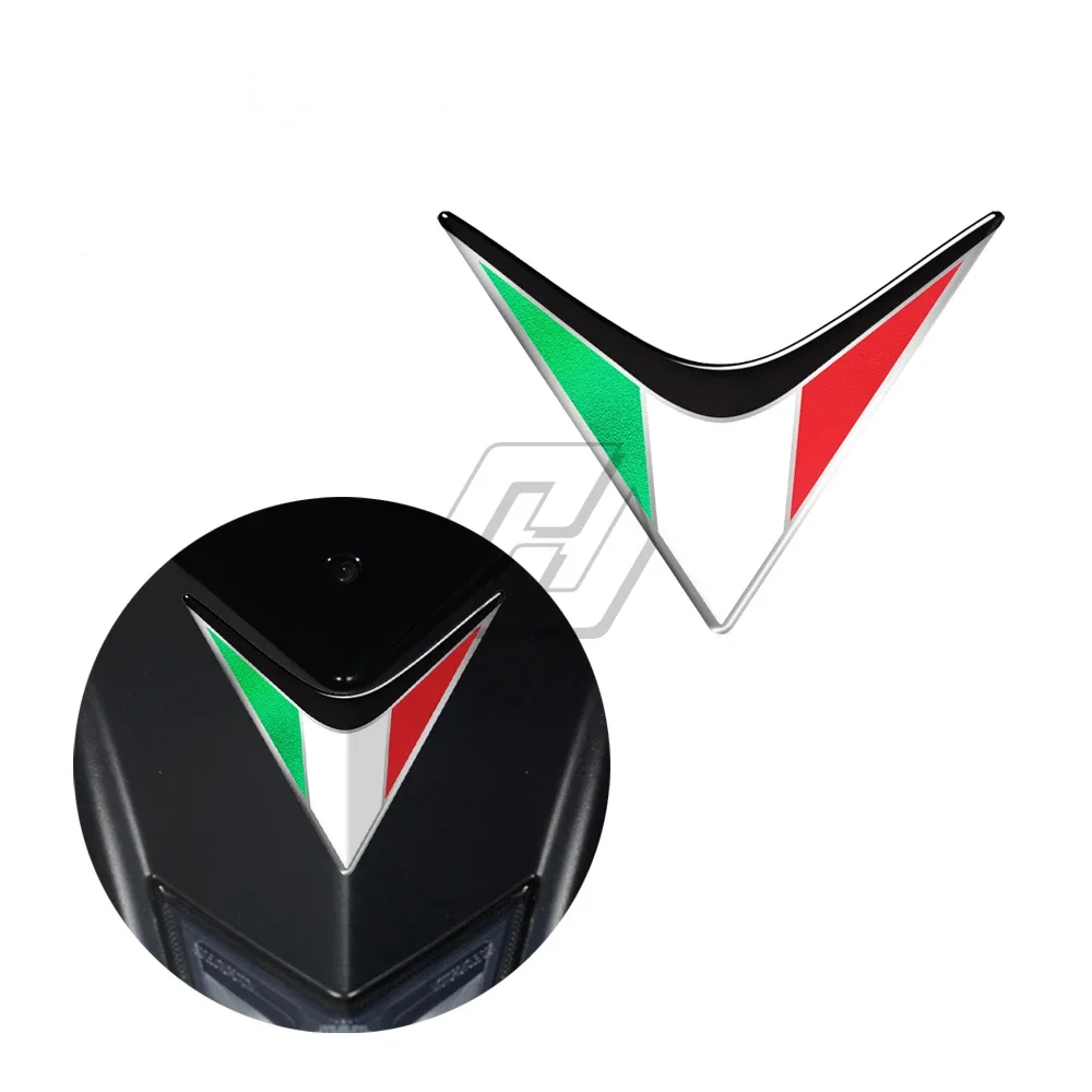 For Aprilia RS4 RSV4 RS APR150 SR MOTARD Tuono V4 Decals 3D Resin Motorcycle Front Fairing Decals Italy Sticker