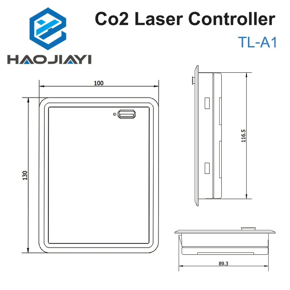 HAOJIAYI-Co2レーザーコントローラーシステム,彫刻切断機用,k40,3020, 6040,ruida,leetro trocenの代わり