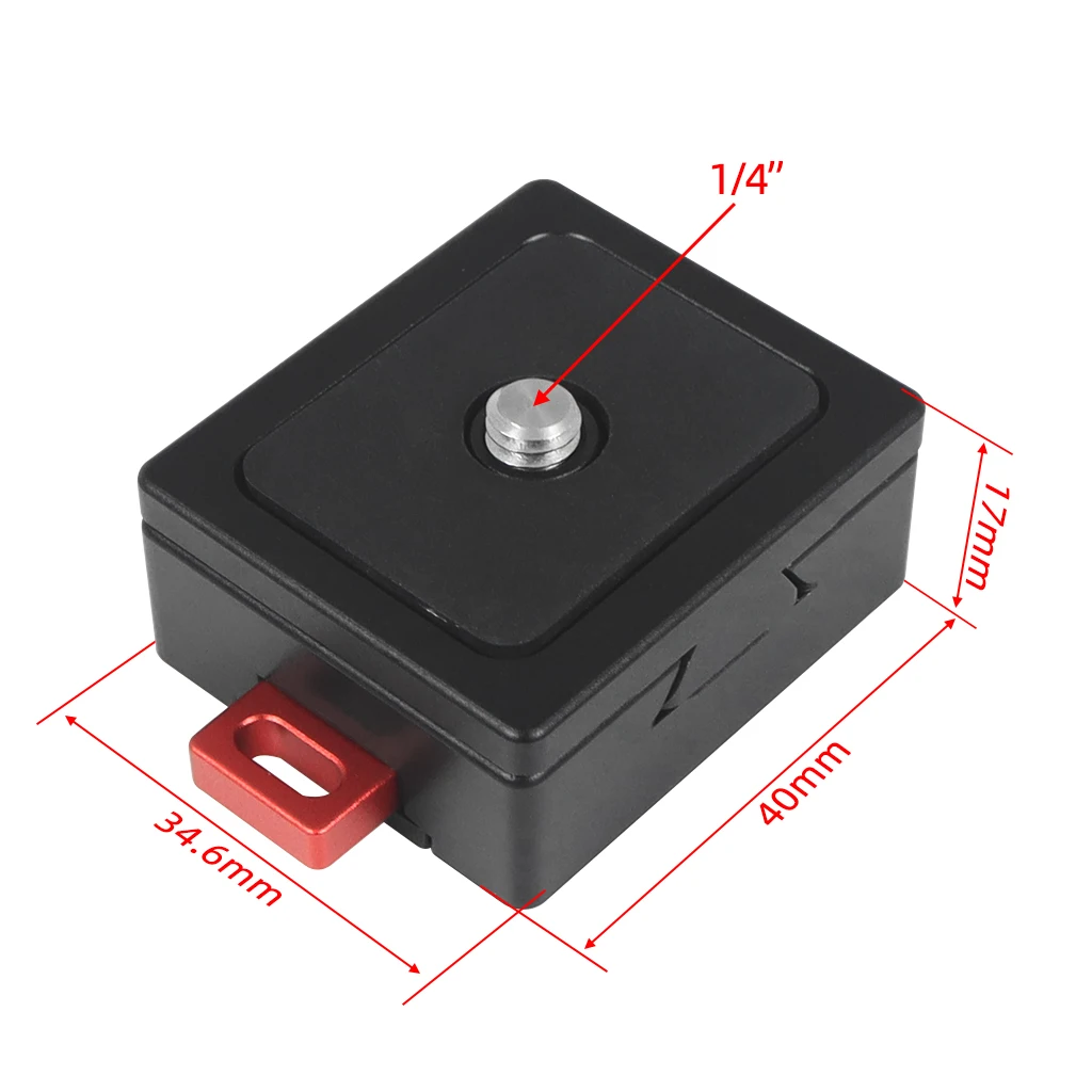 Schnellwechselplattenklemme V-Port Sofortbildkamera-Montage für DJI Ronin RS2 RS3 Gimbal Stabilisator Videostativ Schnellschalter-Kit – Detail 38