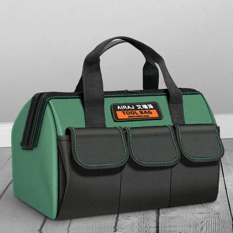Large Electrician Tool Bag Organizer Heavy Duty Tool Pouch Bag Waterproof Anti-Fall Storage Bag with Multi Pockets Pochete
