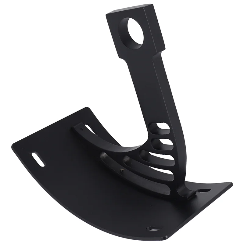 

A77T-Motorcycle 25MM Axle Side Mount License Number Plate Holder Swingarm Mount Curved Vertical Bracket For Suzuki Honda