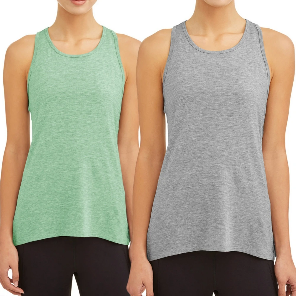 Women Workout Running Tank Tops Yoga Vest Sleeveless Cross Back Yoga Shirts Bodybuilding Fitness Sport Quick Dry T-Shirt