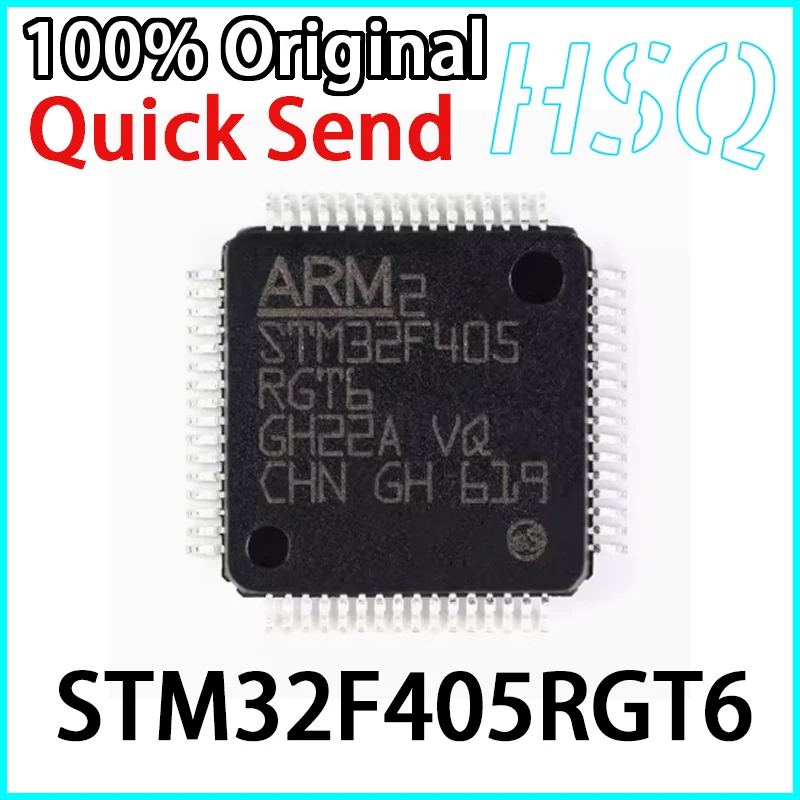 

1PCS Original STM32F405RGT6 GD32F405RGT6 LQFP-64 Cortex-M4 32-bit Microcontroller MCU