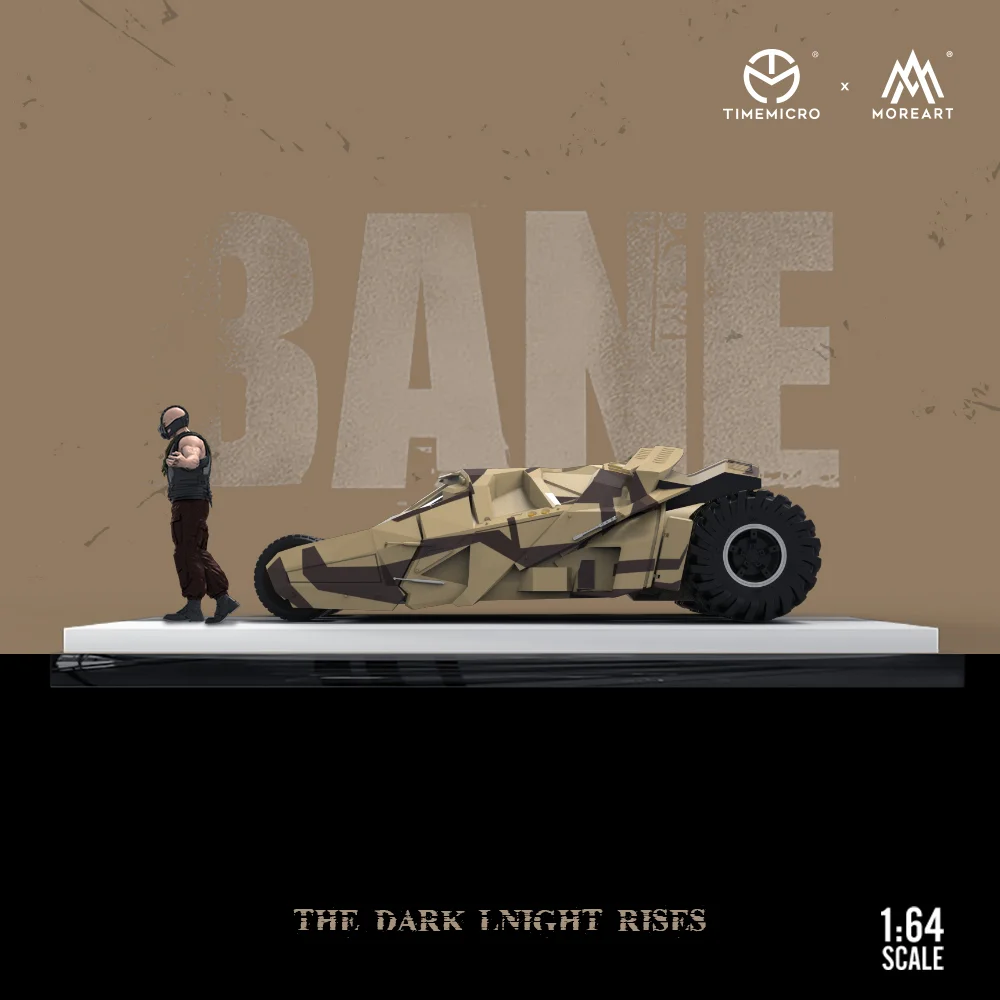 MoreArt + TimeMicro 1:64 modelo de liga de conjunto de tanques Bane