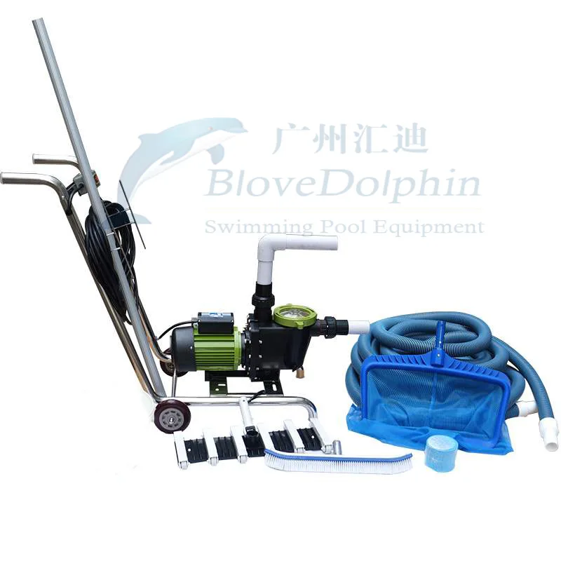 Manual Pool Vacuum Sewage Suction Pump for Pool Fish Pond Cleaning HD 300 Single Person Operation