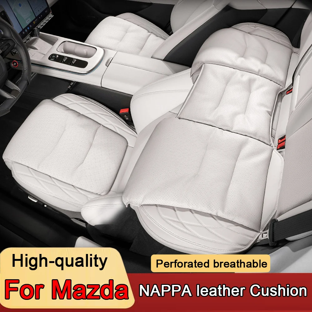 Car Seat Cover NAPPA Leather Auto Seat Cushion protection Pad For Mazda 2 3 5 6 Atenza CX-3 CX3 CX-5 CX5 CX7 CX-9 Accessories