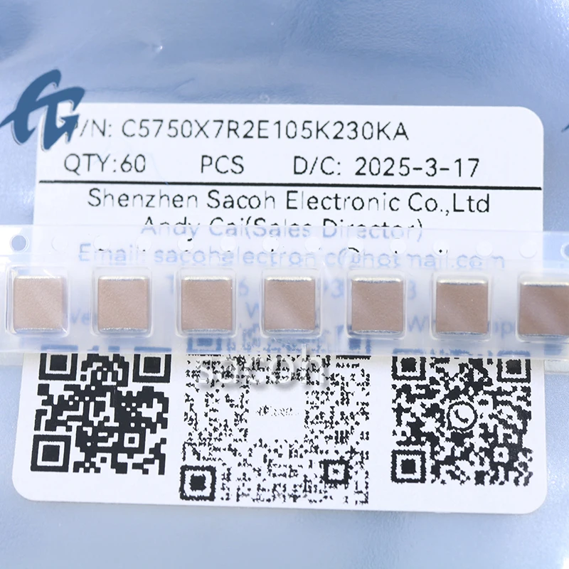 (SACOH Electronic Components) C5750X7R2E105K230KA 3Pcs 100%  IC Chip integrated circuit