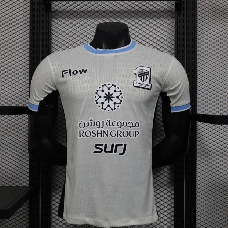 25-26 السعودية يونايتد جيدا يونايتد جيرسي رقم 9 بنزما هوم آند أواي آليتياد كلوب كرة القدم جيرسي