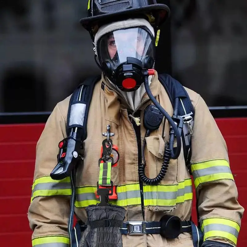 Cinturino per guanti antincendio equipaggiamento per l\'affluenza di salvataggio antincendio fettuccia in Nylon a sgancio rapido resistente