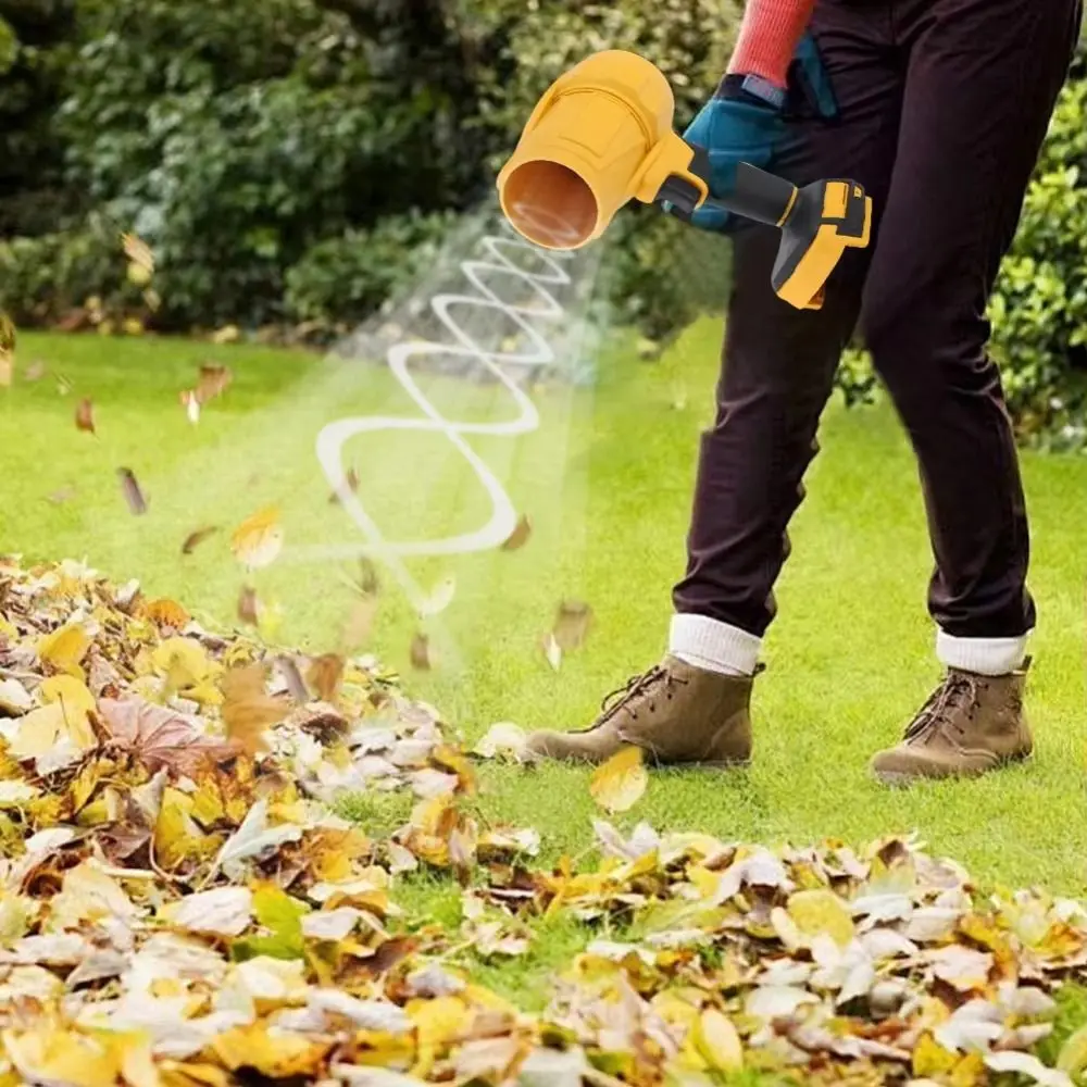 

Прочный бесщеточный струйный вентилятор, ручной высокоскоростной электрический воздуходувка, электроинструменты для выдувания листьев для батареи Dewalt 20 В