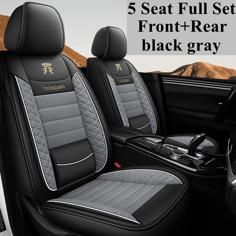 Front+Rear Full Set Auto Car seat Covers for Fiat Aegea Freemont Fullback Linea Ottimo Panda Punto Sedci Strada Tipo Uno Viaggio