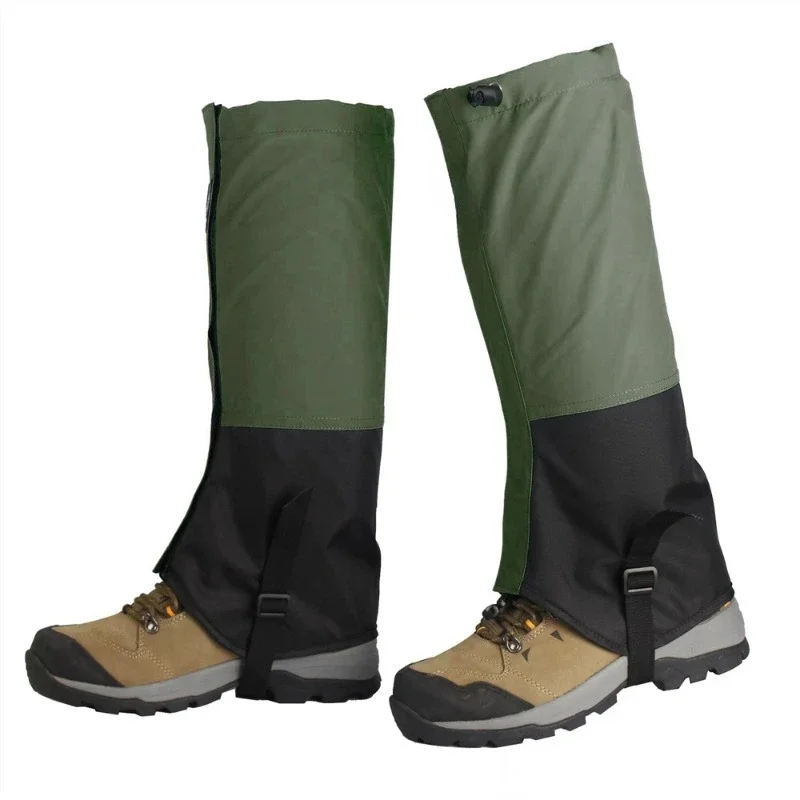 Mountaineering leg guard outdoor foot cover snow waterproof hiking pants cover men's and women's desert sand cover adult