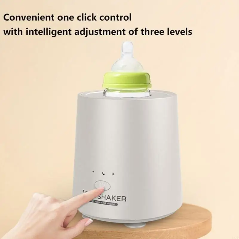 Baby Bottle Shaker Infant Formula Mixer 3 Speed Adjustable Electric Automatic Bottle Shaker for Outdoor Indoor Travel