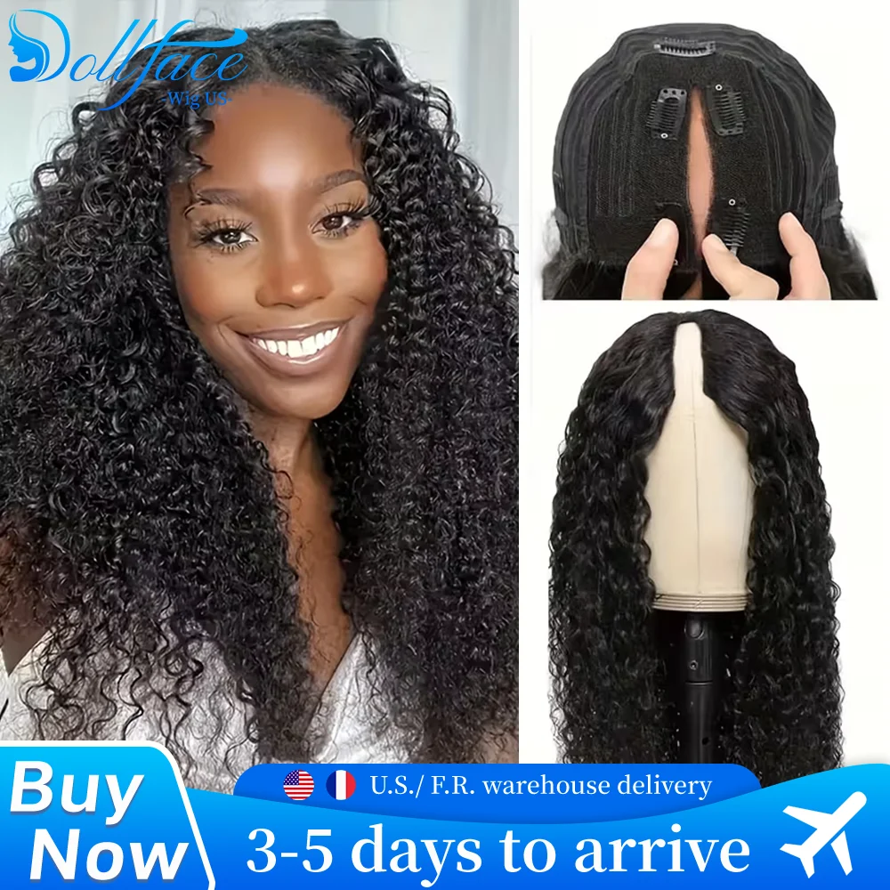 

Вьющийся парик с V-образной частью человеческих волос Глубокая волна Бразильские парики из человеческих волос 30 36 дюймов Натуральный цвет Волна воды Плотность 220% Парик V-образной формы