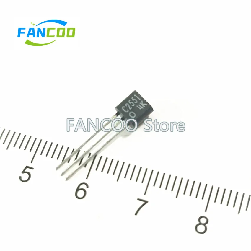 Transistor original 2SC2551-O C2551 TO-92 2SC2551, nouveau modèle A1091 2SA1091 R O A10ratios O A10ratios R, 5 pièces