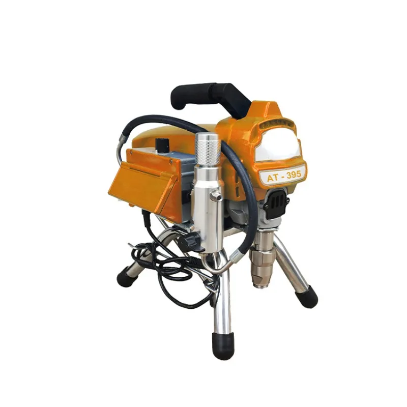 Portable Electric Airless Paint Sprayer for Indoor and Outdoor Use with Pressure Feed